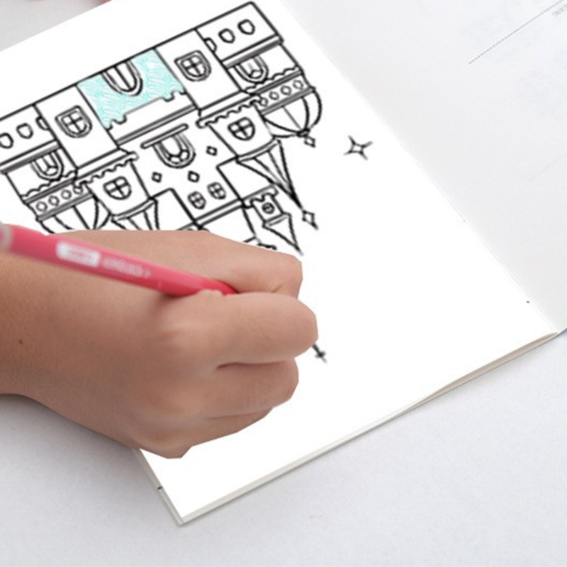 Staple Bound Kids Coloring Book