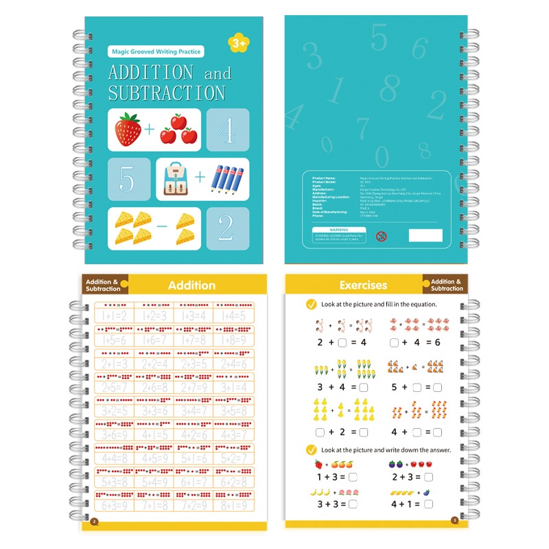 English Word Practice Copybook