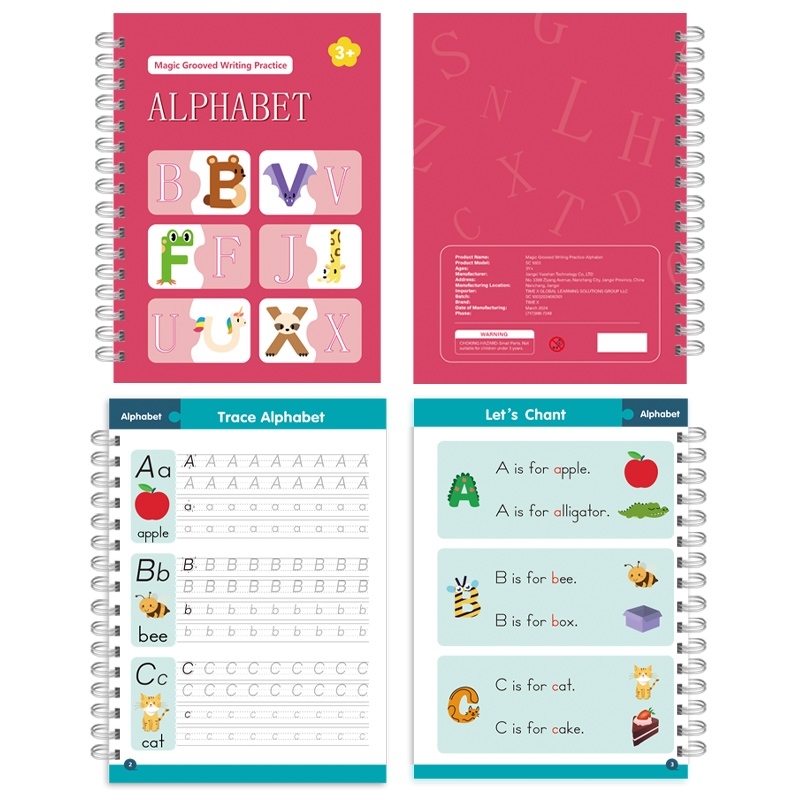 English Word Practice Copybook